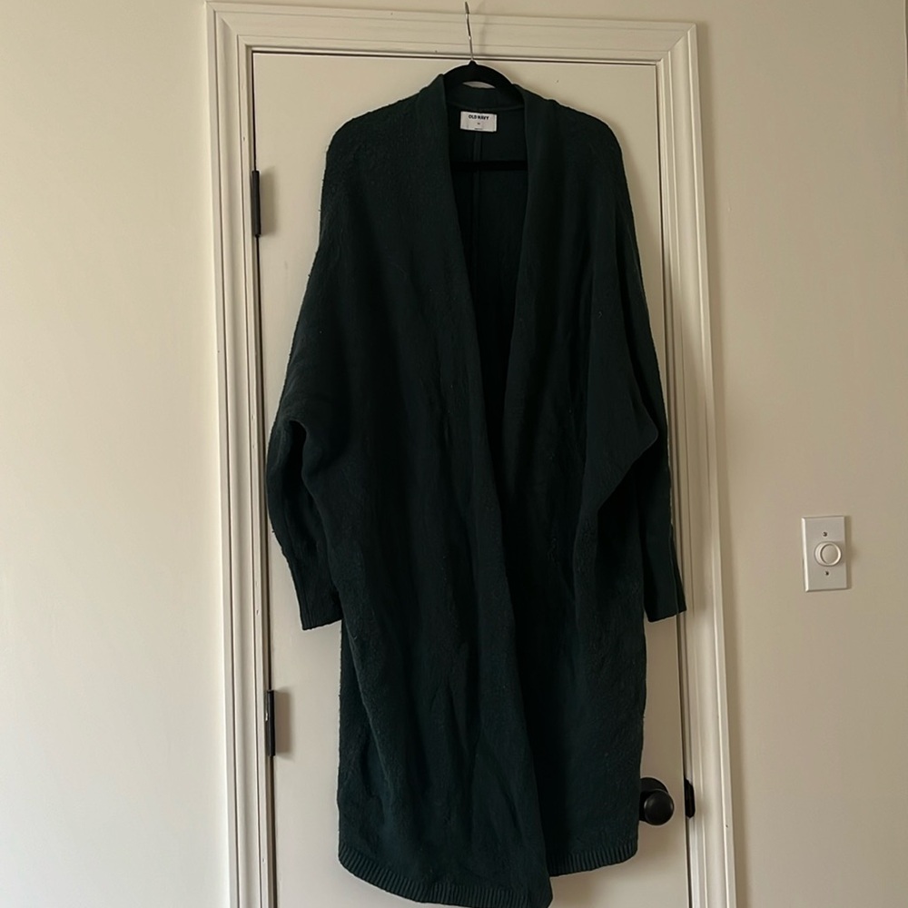 Old Navy Forest Green Cardigan - XXL